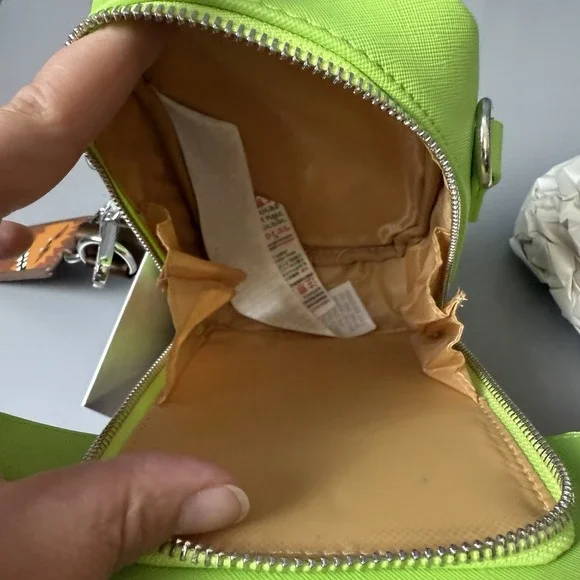 Disney Star Wars Grogu Baby Yoda Crossbody Bag Chewbacca Charm new - Picture 10 of 13